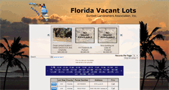 Desktop Screenshot of floridavacantlots.com